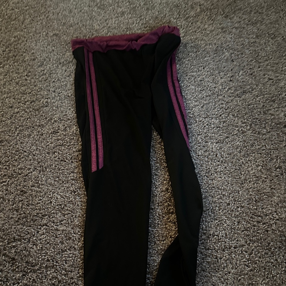 Black and Purple Leggings